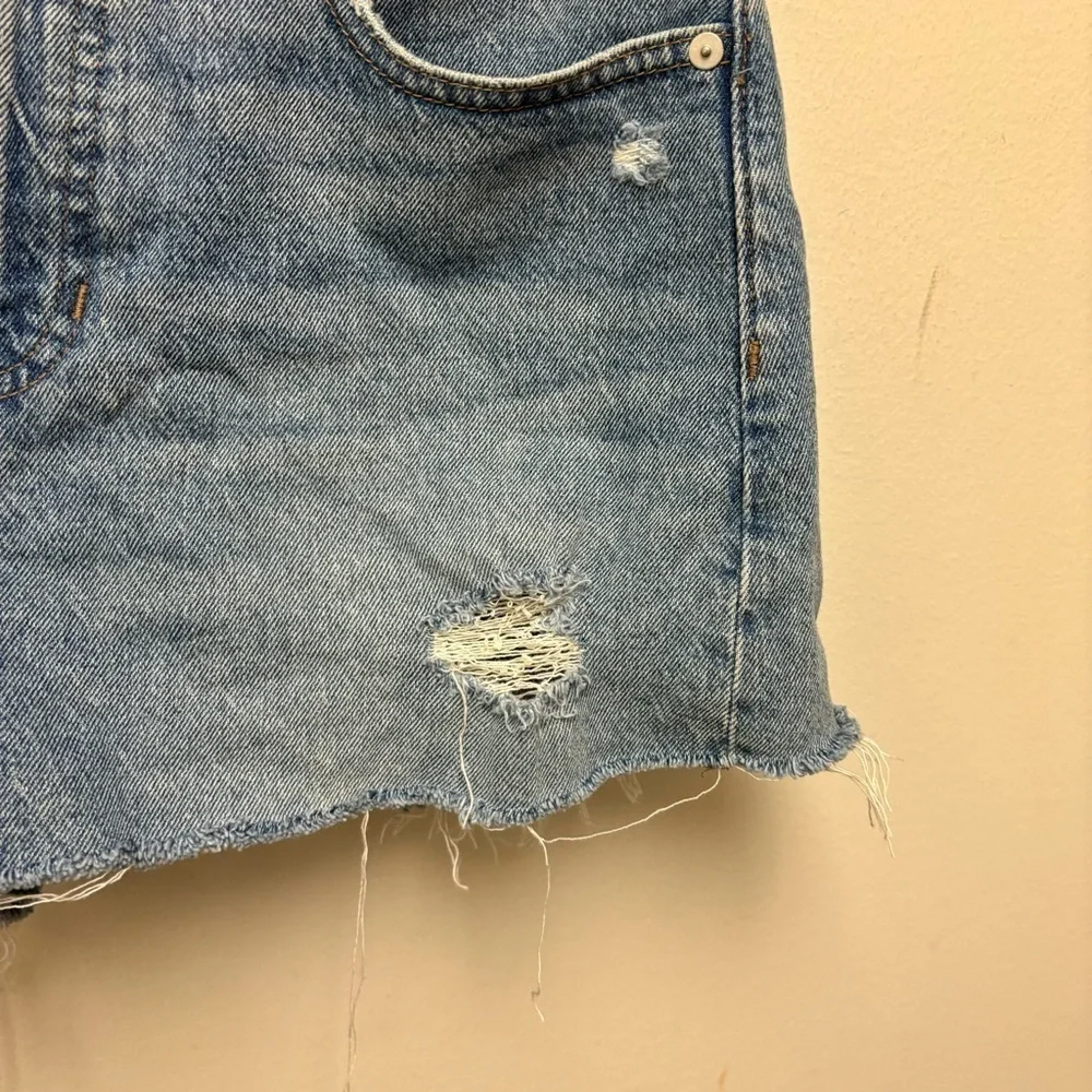 Madewell The Perfect Jean Short Snyder Wash Tencel Edition